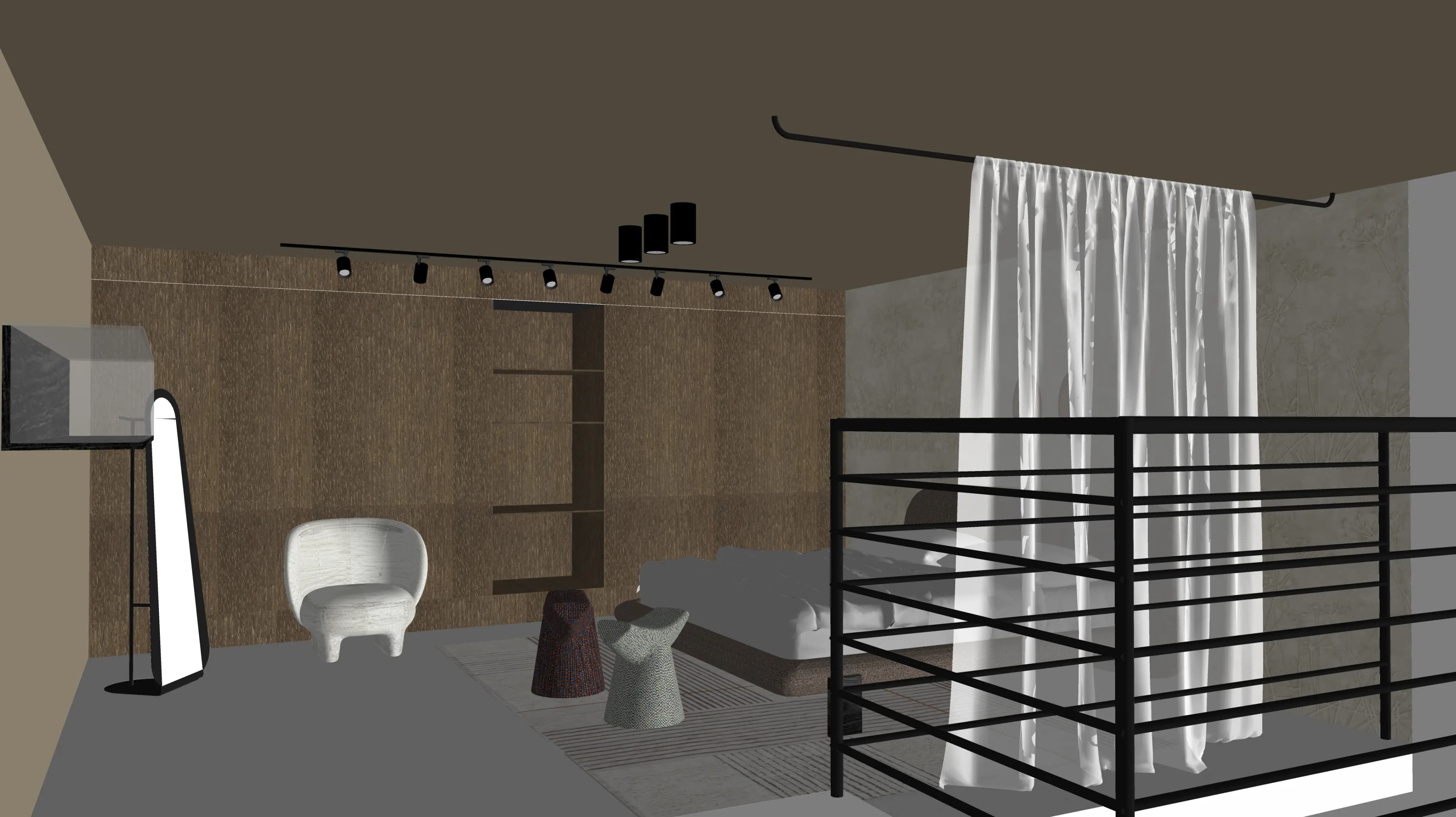 Upstairs Rihutim bedroom - the plan 02